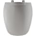 Produktbild Bemis 124-0200 162 Round Closed Front Toilet Seat, Silver by Bemis