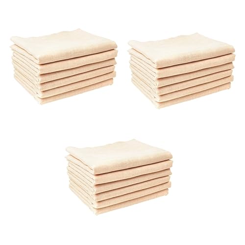 Serviettes de bain coton mousseline Abaodam pour le change et la toilette de bébé x18