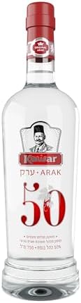 Kawar Arak PremiumKawar Arak Premium Traditional Bottle (Red) Made From 100% Grapes and Aniseed 1x750ml 50% Traditional Red Classic 50% (100 Proof) 1x70cl Bottle Made From 100% Grapes and Aniseed