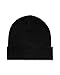 Produktbild Snocks Unisex Beanie aus recyceltem Polyester Mütze Damen und Herren (as3, Alpha, one_Size, 1x Schwarz, OneSize)