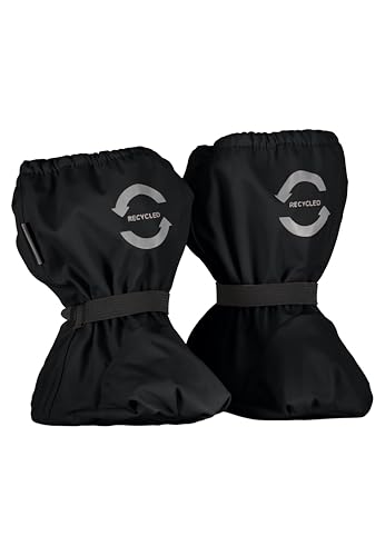 Mikk-line PU Regenfüßlinge mit Fleecefutte Black 80 | OEKO-TEX Standard...