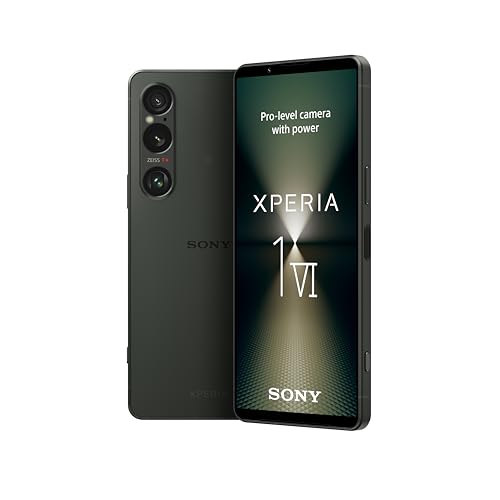 Sony Xperia 1 VI Smartphone, 256GB, Khaki Green