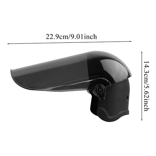 Pare-soleil pour téléphone de moto et vélo support de navigation - 5