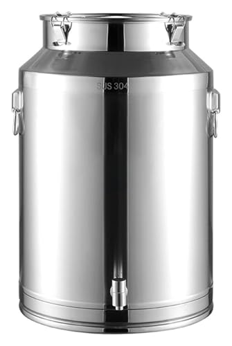 Réservoirs de lait en acier inoxydable étanches avec robinet de service pratique