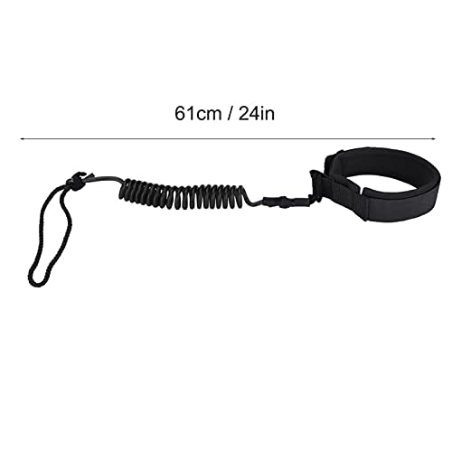 Leash de prancha de surfe Leash de perna leve e flexível, durável para bodyboard, prancha de surfe(P