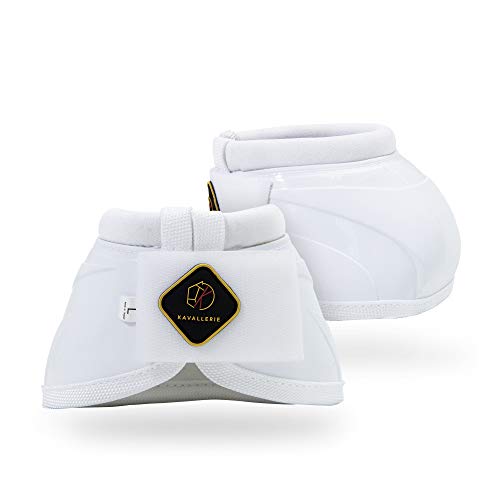 Kavallerie PRO-K Soft No Turn Bell Boots Ultimate Hoof Protection, with Anti-Spin Fastening System, Durable & Prevents Overreaching