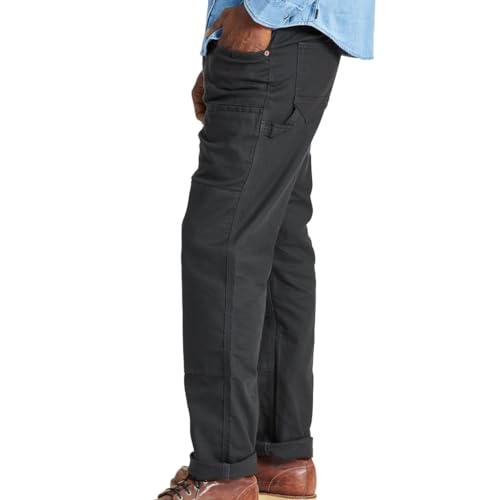 Brixton Men's Builders Carpenter Pant Washed Black 36