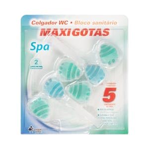 Colgador WC Maxigotas Spa Bosque Verde Paquete 2 ud. (80 g) Pack 2