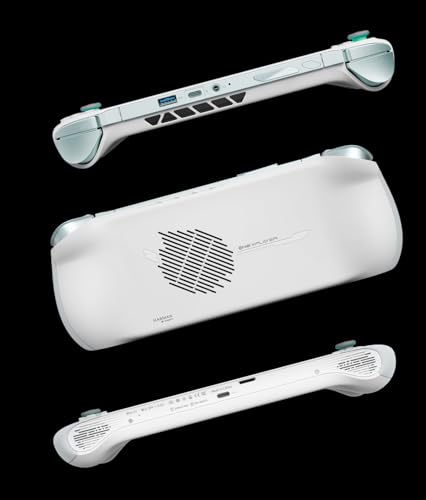 Image of ONE XPLAYER OneXfly Handheld Gaming PC with 7 inch 1080p 120hz Display, AMD Ryzen 8840U with 32GB RAM 2TB SSD, White