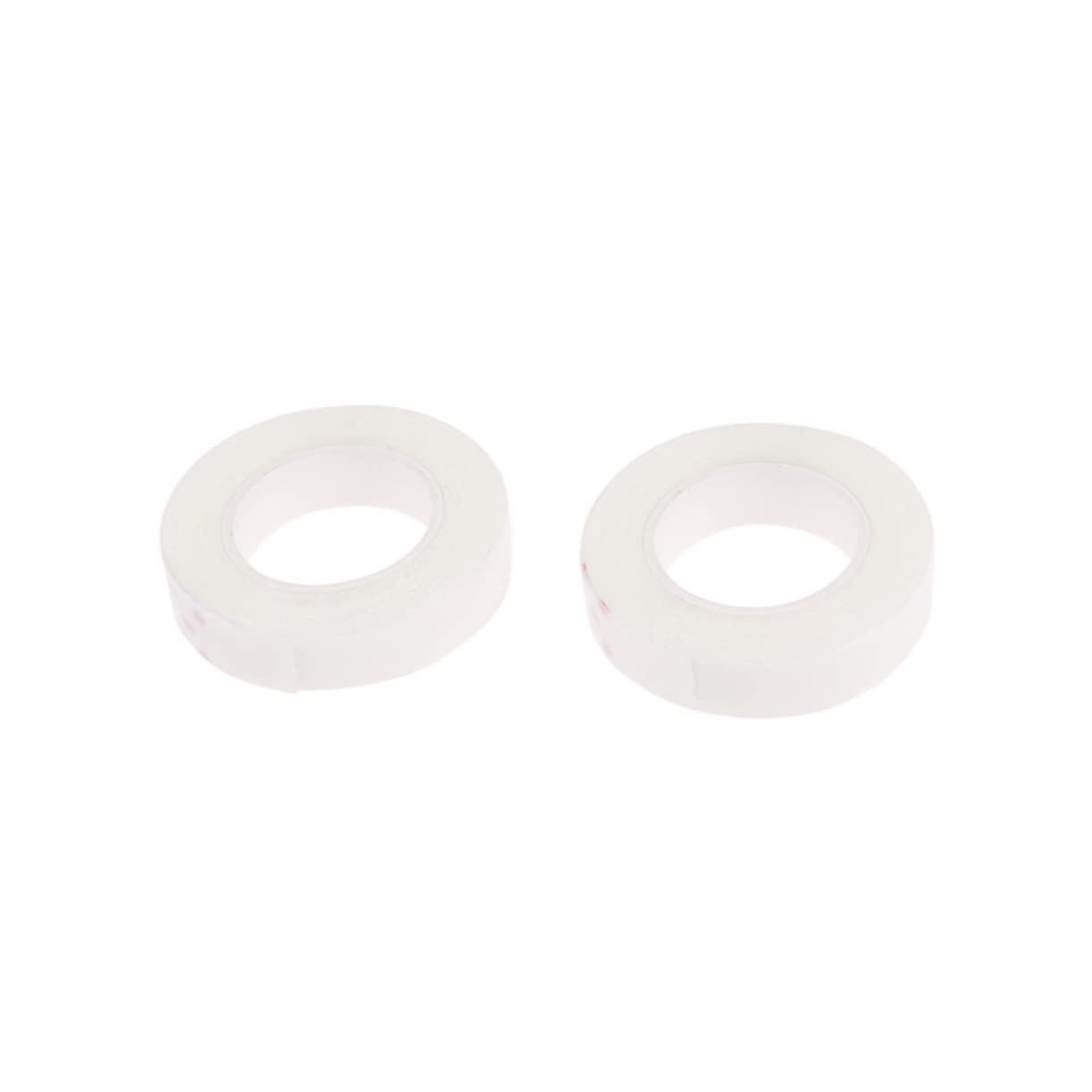 SOESFOUFU 2 Rolls Double-Sided Tape for Wig Extension Tapes for Hand-Woven Wig White Hair Extension Tape for Women Girls