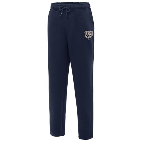 Antigua Men's Navy Chicago Bears Victory Sweatpants
