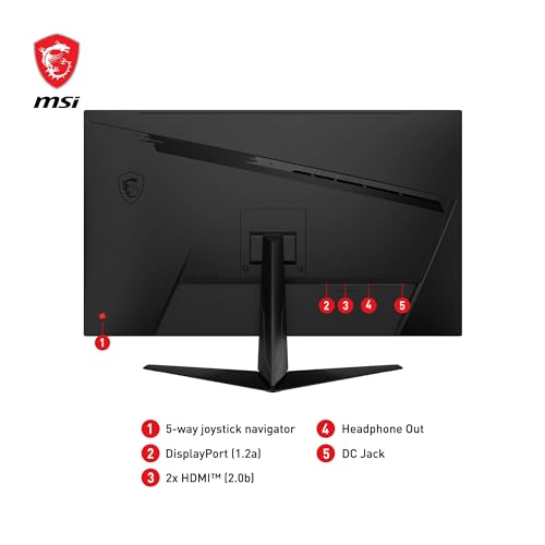 MSI G321Q écran plat de PC 80 cm 31.5 2560 x 1440 pixels Wide Quad HD Neuf - vue 9