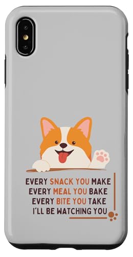���ׂẴX�i�b�N You Make Every Meal You Bake Dog Watching �X�}�z�P�[�X iPhone XS Max �p