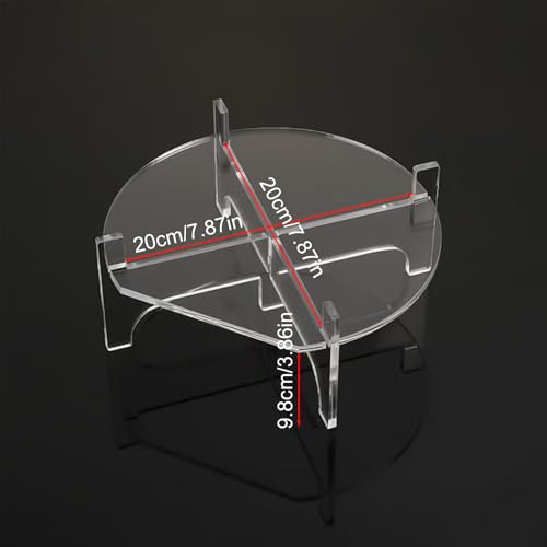 Support distributeur de boissons acrylique transparent porte-base robuste jus - 6