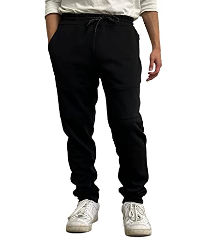 Southpole Men's Basic Lightweight Tech Fleece Jogger Pants