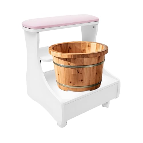 Taburete con Ruedas para Spa de Pies y Manicura miniatura 1