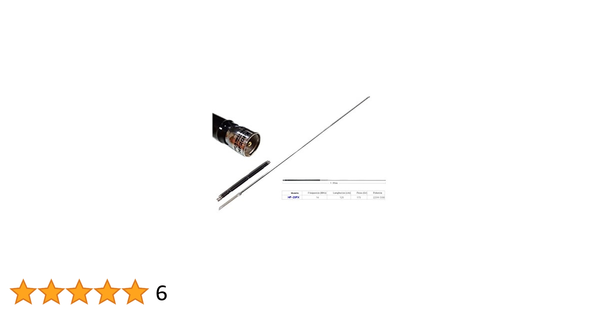 Amazon | ダイヤモンド HF20FX モービルアンテナ HF-20FX