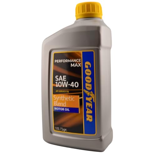 Aceite para motor mezcla sintética SAE 10W-40 Goodyear 1 cuarto miniatura 3