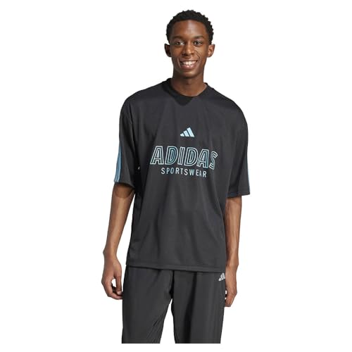 adidas Mens House of Tiro Nations Pack T-Shirt Adults Green/White/Multi L