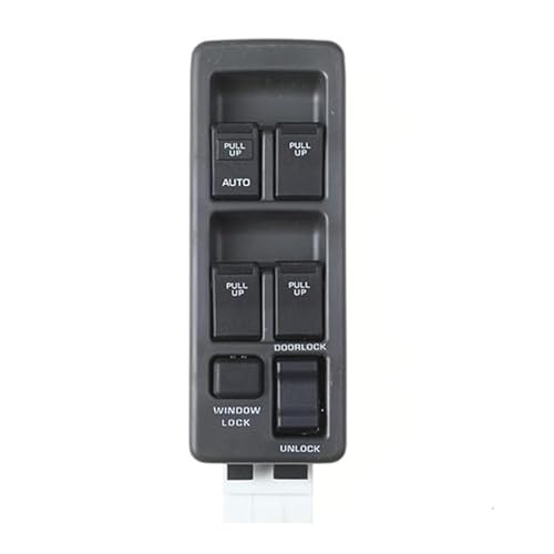 Interrupteur de vitre robuste pour Mazda GK60-66-35A0 noir