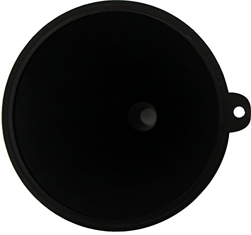 Lumax Lx-1604 Black 48 Oz. Plastic Funnel. All Purpose Funnel. Durable, Oil Resistant Plastic And Safe For All Petroleum Products. Opening Diameter 8 Inch And Spout Opening ¾ Inch. #TOP1