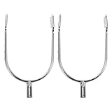 Beavorty Zinklegierung Reitsporen Mit Kristallverzierung Für Herren Und Damen Elegante Langlebige Sporen Für Englisches Und Western Reiten Vielseitig Einsetzbar Einzigartiges Design Für Stilvolle