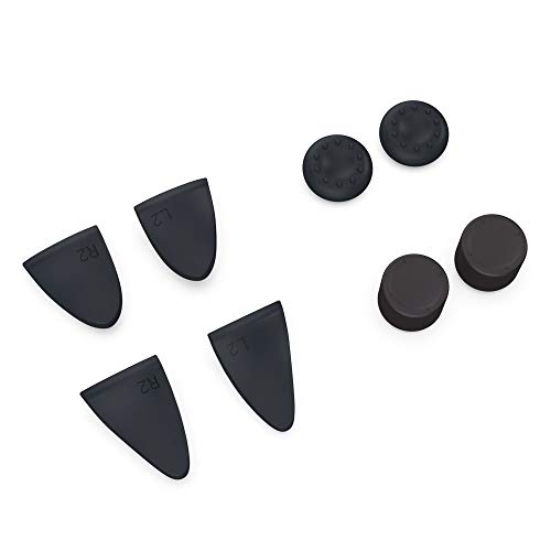 A0ZBZ Accesorios Del Controlador Ps4, Pares Joystick de Joystick para Controlador Ps5 L2 R2 Piezas de Repuesto de Gatillo + Botones de Bala Tp5-0513