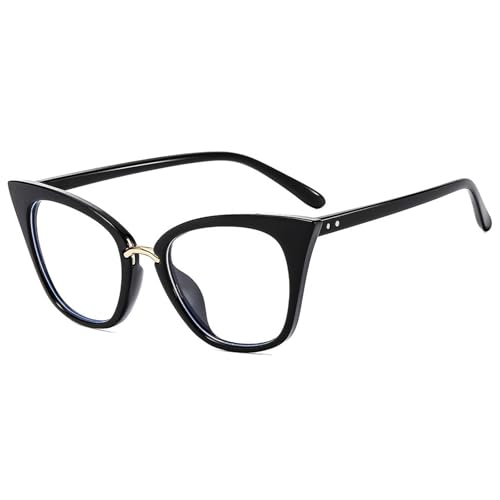 Image of Cat Eye Blue Light Blocking Glasses for Women Men, Anti-fatigue Anti UV Ray Computer Gaming Glasses