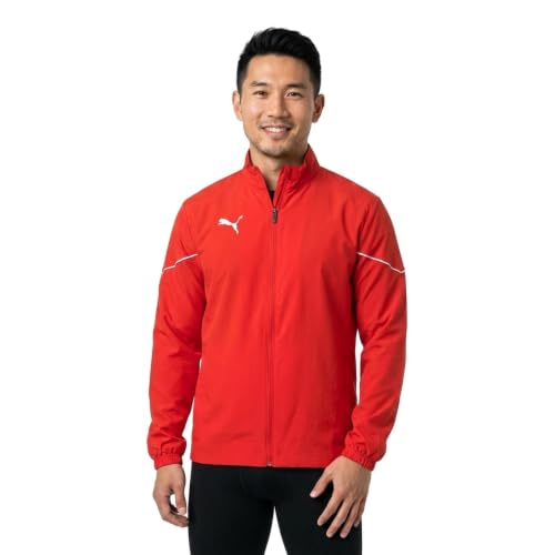 Image of Puma Men's teamRISE Lightweight Woven Regular Fit Jacket