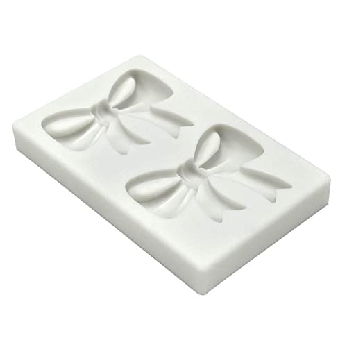 Molde de silicona para fondant con forma de lazo