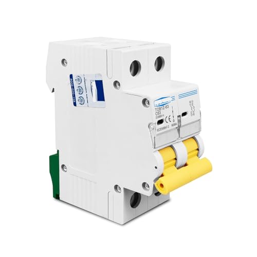 Disjoncteur 2P DC 600V 3A Courbe C pour installation photovoltaïque domestique - 3