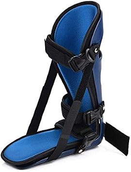 Foot Orthosis Corrective Foot Drop Adjustable for Foot Drop Stroke Achilles Tendon Injury Keeping Foot in Straight Right Angle Drop Foot Brace,Ankle Foot orthosis for Foot Drop,Middle
