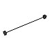 Cal Track Extension Rod (3 Wire) in Black
