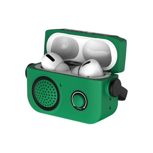 Funda para Airpods 4 2024 de silicona dura gris claro antichoque