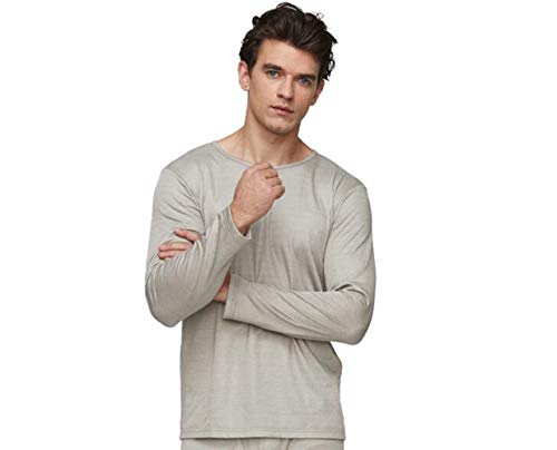 EMF Protection EMI Shielding Anti-Radiation Silver Fiber Clothes-Long Sleeve Tops Underwear