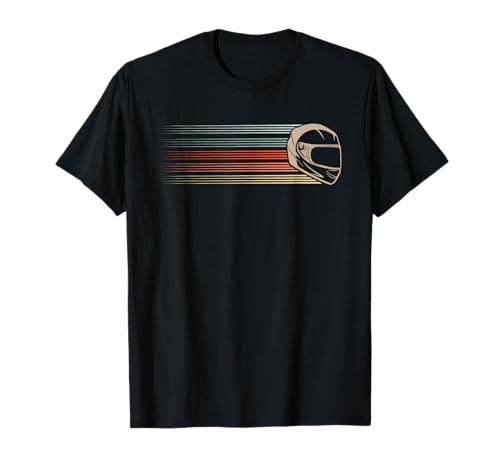 Casco de moto Racer Vintage Camiseta