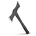 Estwing - Drake Off Road Tools Double Bit Axe - 38 oz Wood Spitting Tool with Forged Steel Construction & Shock Reduction Grip - EDBA Leather