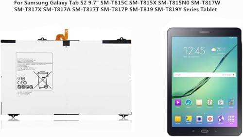 Batterie EB-BT810ABE pour réparer les problèmes de charge de la Galaxy Tab S2 - 5