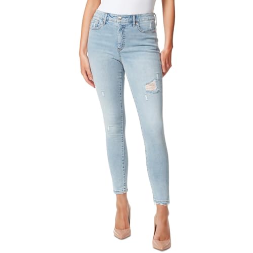 Pantalon moulant taille haute Jessica Simpson Adored Curvy en coloris Hi-lite taille 24 pour femme