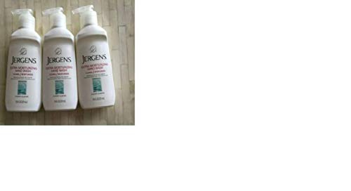 Jergens Extra Moisturizing Hand Wash, Cherry-Almond 7.50 oz (Pack of 3)