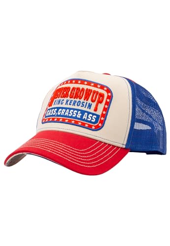 Casquette trucker pour homme King Kerosin visière courbée été