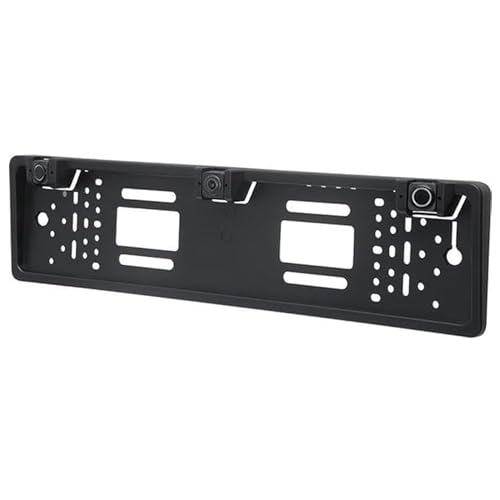 Yasta Portatarga Auto con Sensori di Parcheggio e Telecamera Posteriore Kit Retrocamera e 2 Sensori Universale per Auto, Camper, Camion Assistenza Retromarcia