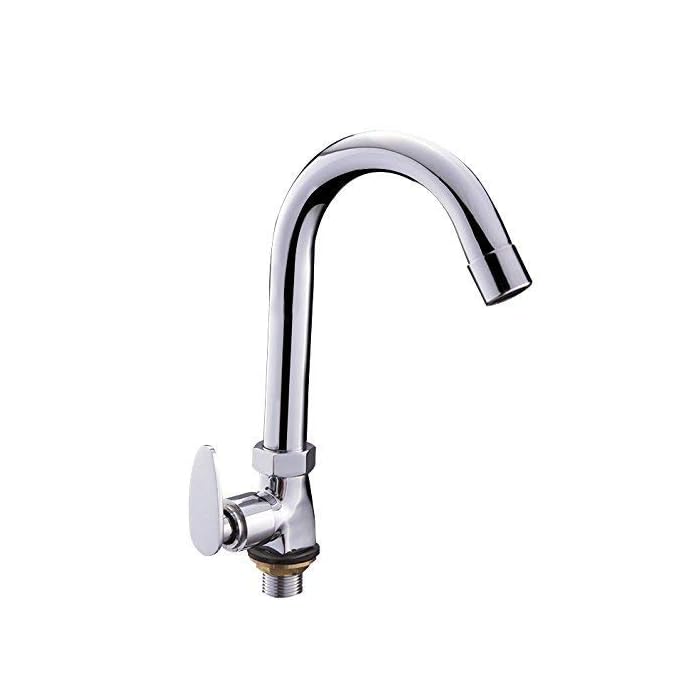 Buy JAGGER PAN Swan Neck Pillar Cock Tarim Brass Chrome Plated Wash