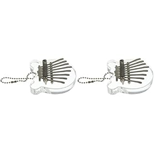 BIENKA 2 pièces Petit 8 Touches Doigt Kalimba Mbira Sanza Pouce Piano Taille de Poche Support Sac Clavier Marimba Bois… - Les Beatles, Paul McCartney, John Lennon, RIngo Starr, George Harrison