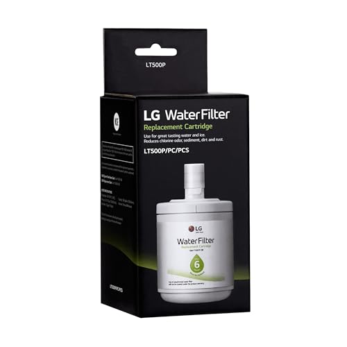 LG LT500P - 6 Month / 500 Gallon Capacity Replacement Refrigerator Water Filter (NSF42 ADQ72910911 , White - image 9