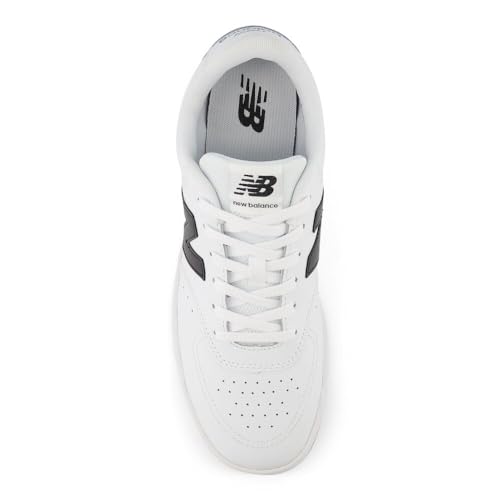 New Balance New Balance Men's BB80 V1 Sneaker, White/Black, 8