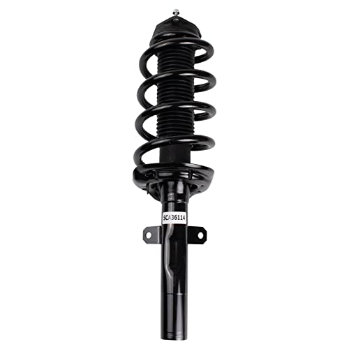 Image of TRQ Front and Rear Complete Strut Assembly & Shock Absorber Kit Complete Strut & Coil Spring Assembly Compatible with 2015-2020 Ford Transit-150 Transit-250 Transit-350