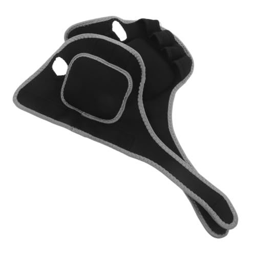 Guantes de entrenamiento con carga Housoutil de neopreno negro para fitness
