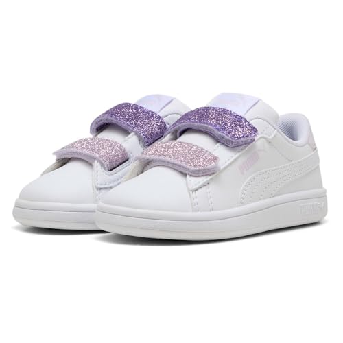 Baskets Puma violettes et blanches légères pour vos sorties urbaines décontractées