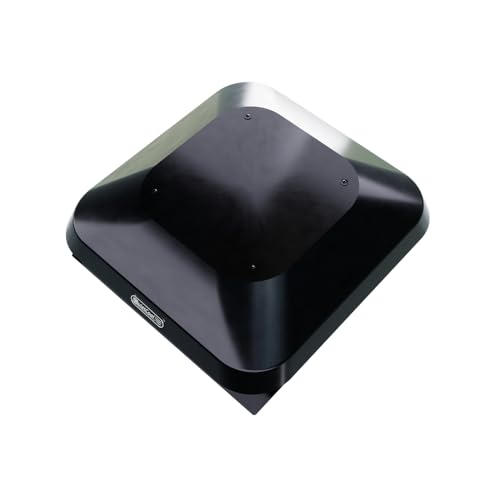 Quietcool AFR SMT PRO-2.0 Roof Mount Smart Attic Fan - 1922 CFM - Smart App Control - Thermostat and Humidistat - 20ft Power Cord - Plug-and-play - Two Speed